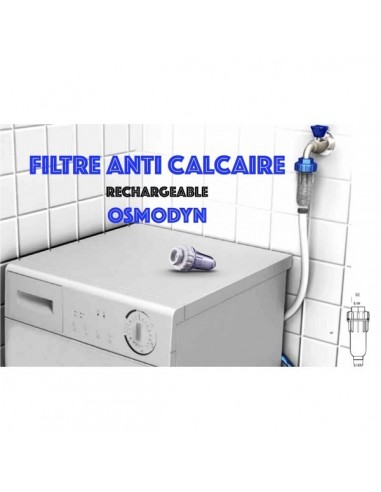 Systeme anticalcaire pour flexible de douche