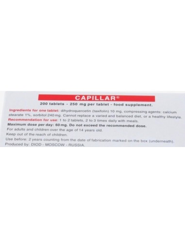 Taxifoline 92% (Dihydroquercétine) - 300 Gélules - Complément Alimentaire - Neuf