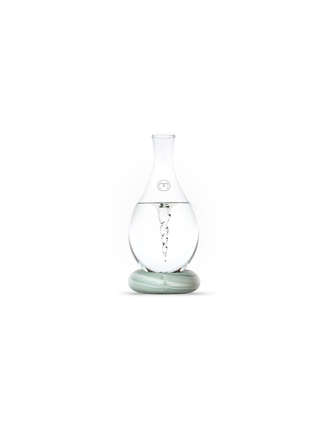 Carafe en verre à vortex - Mayu Carafe en verre à vortex - Mayu
