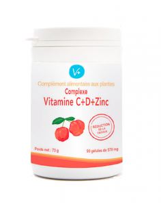 Complexe Vit C + D + Zn + Mg