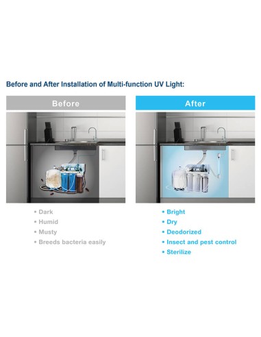 UV Bactéricide  6 w-  raccord rapide...